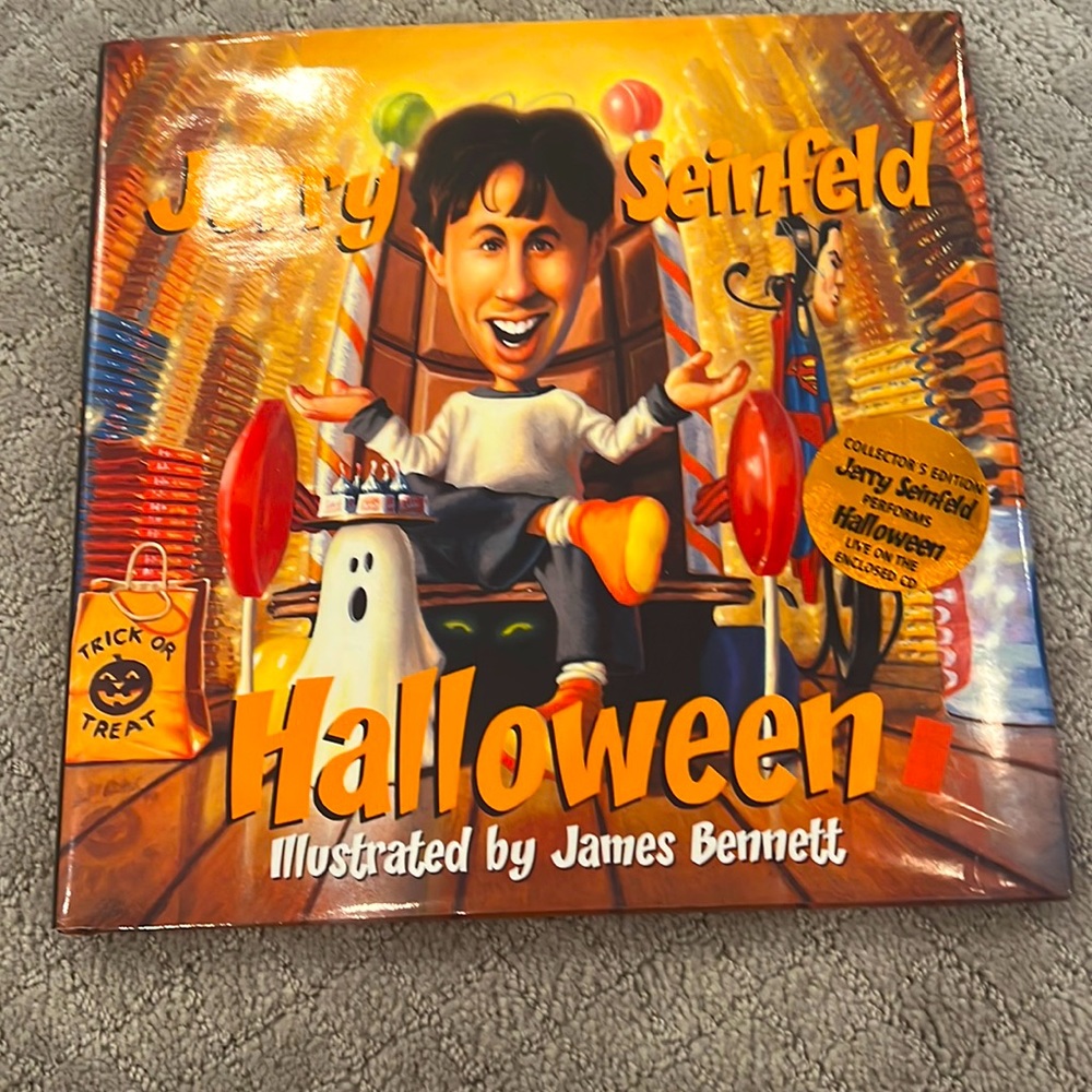 Brand new signed Jerry Seinfeld book!